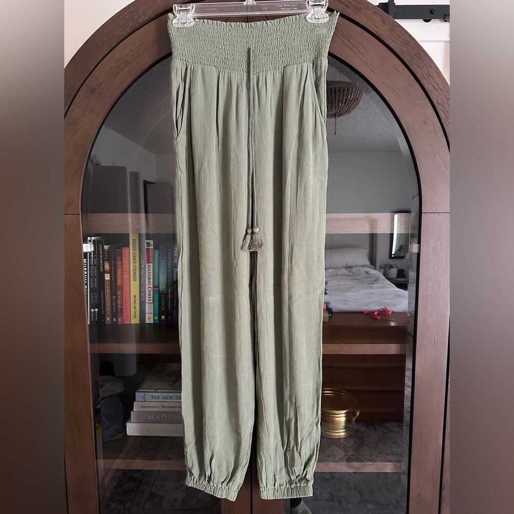 KINGSTON GREY Gauze Pants - Size XS